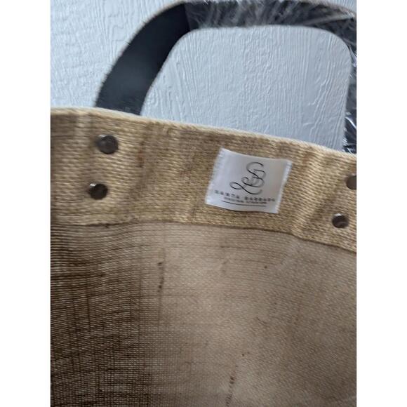 NWT Santa Barbara Design Studio Hello Hola Bonjour Ciao Market Canvas Tote Bag - Picture 5 of 7